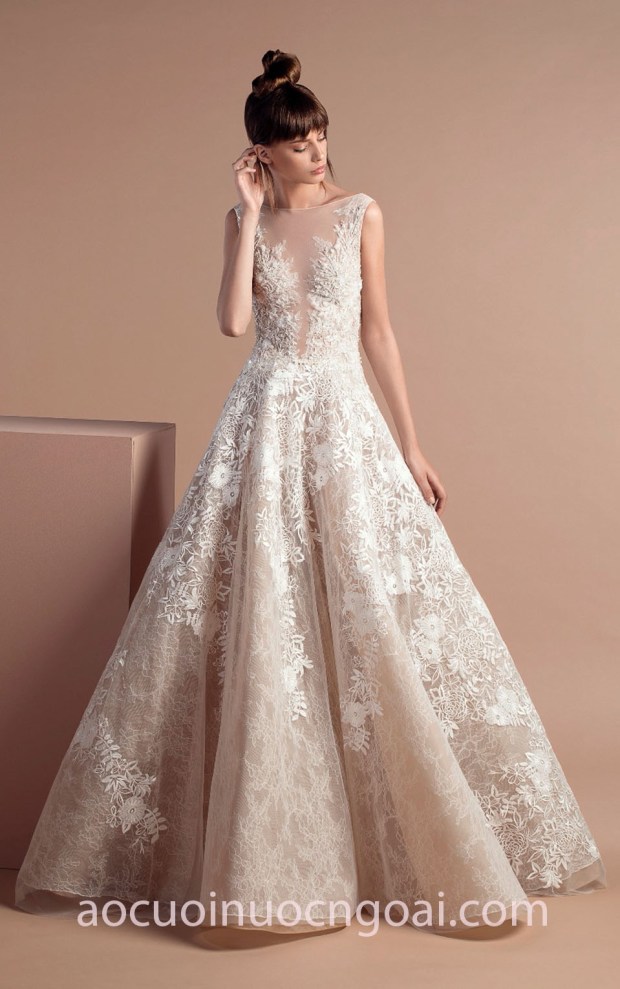 váy cưới dạ hội công chúa Tony Ward Bridal 2018 Celena địa chỉ may áo cưới đẹp sài gòn xương áo cưới meera meera bridal