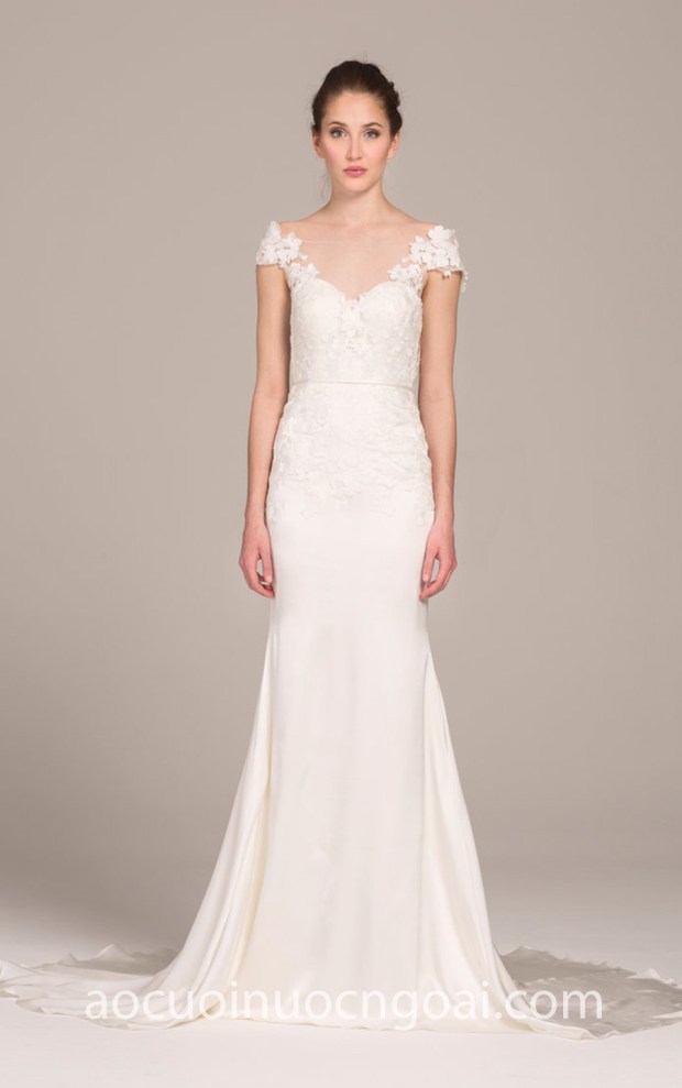 may áo cưới đẹp tp hcm đầm cưới đuôi cá Kelly Faetanini SS 2018 EMILIA xưởng may váy cưới cao cấp meera meera fashion concept