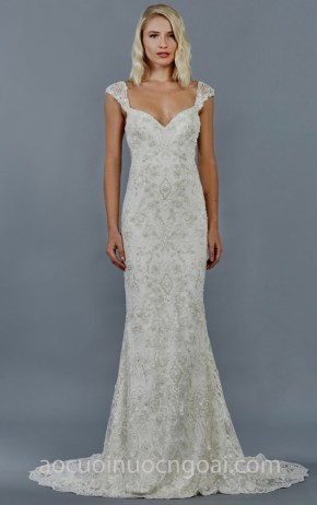 may áo cưới đẹp sài gòn váy cưới đuôi cá Kelly Faetanini FW 2018 KALINDA xưởng may váy cưới sài gòn meera meera fashion concept