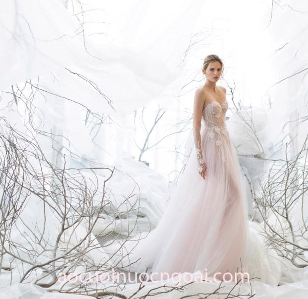 may váy cưới đẹp tp hcm đầm cưới công chúa cúp ngực Miraz Willinger FLORA áo cưới meera meera bridal