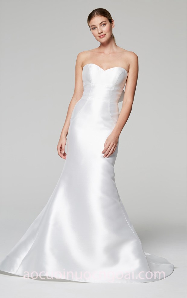 áo cưới đuôi cá đẹp Anne Barge Fall 2018 CELINE xưởng may váy cưới cao cấp tp hcm meera meera fashion concept