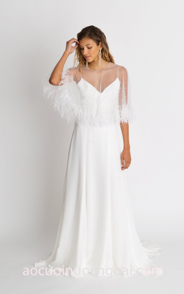 may áo cưới đẹp tp hcm áo cưới cánh tiên Alexandra Grecco 2018 Wren Capelet xưởng may váy cưới sài gòn meera meera fashion concept