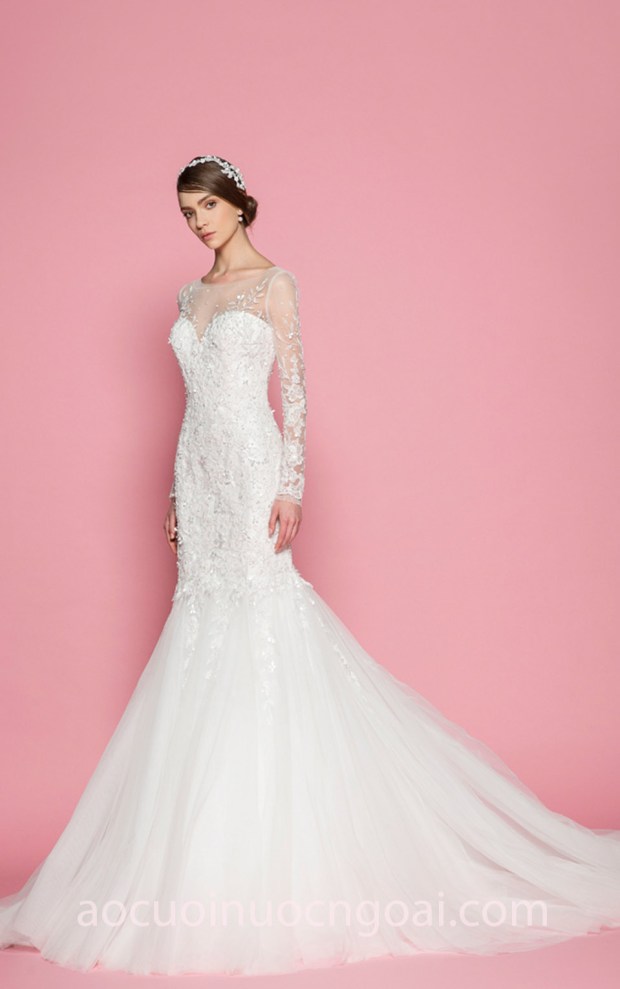 may váy cưới đuôi cá đẹp tp hcm GEORGES-HOBEIKA-Bridal 2018 xưởng may áo cưới cao cấp sài gòn meera meera bridal