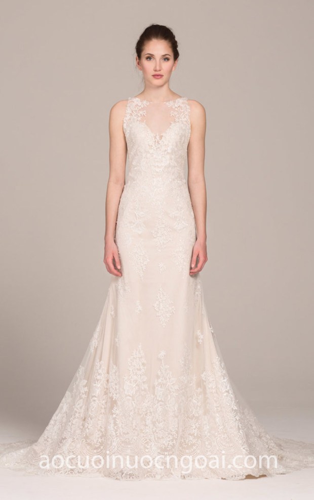 may váy cưới đẹp tp hcm áo cưới đuôi cá Kelly Faetanini SS 2018 FRANCISCA xưởng may đầm cưới đẹp sài gòn meera meera fashion concept