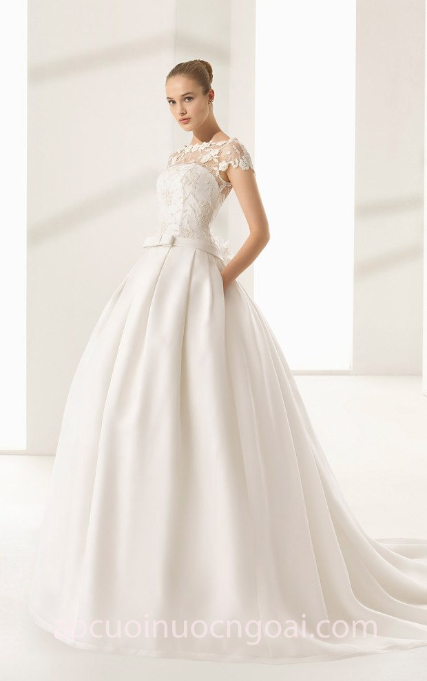 may váy cưới đẹp sài gòn áo cưới công chúa ROSA CLARÁ 2018 COUTURE FW_DALLAS váy cưới cao cấp meera meera fashion concept