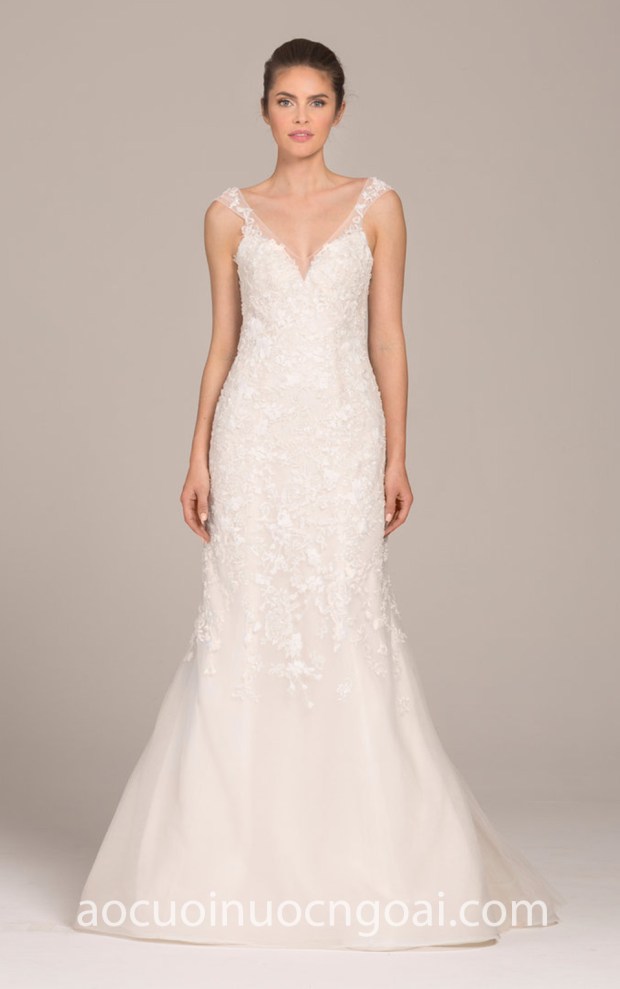 áo cưới đuôi cá đẹp 2018 Kelly Faetanini SS 2018 JESSICA xưởng may áo cưới cao cấp sài gòn meera meera fashion concept