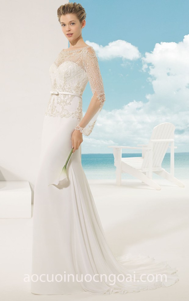 áo cưới đẹp tp hcm váy cưới đuôi cá Rosa Clara VENUS_SOFT xưởng may áo cưới cao cấp tp hcm meera meera bridal