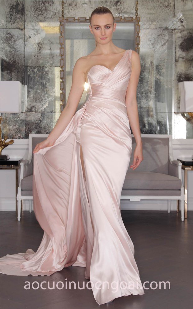 áo cưới đuôi cá lệch vai Romona Keveza 17 RK6454 may áo cưới đẹp sài gòn tp hcm meera meera bridal