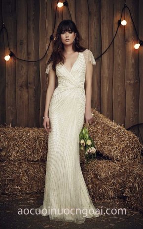 xưởng may áo cưới dạ tiệc đẹp tp hcm sai gon meera meera bridal đầm cưới đuôi cá đính sequin jenny-packham-bridal-spring-05