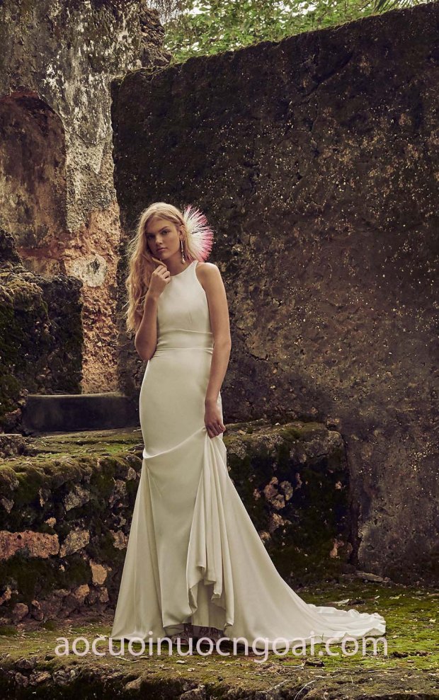 may áo cưới đẹp tp hcm xưởng may váy cưới meera meera bridal đầm đuôi cá BHLDN Bridal Summer 2018
