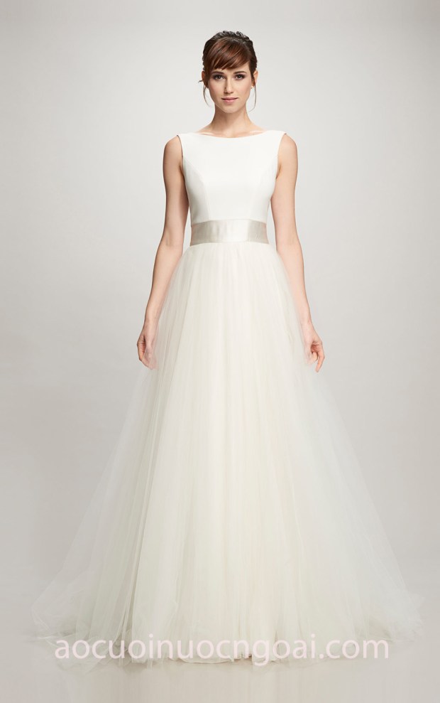 may áo cưới đẹp tp hcm sài gòn meera meera bridal váy cưới chữ a tulle Theia Bridal 2018 Victoria