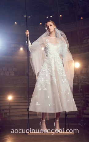 xưởng may váy cưới cao cấp tp hcm sài gòn áo cưới meera meera bridal váy cưới công chúa Elie-Saab-FW18-Bridal