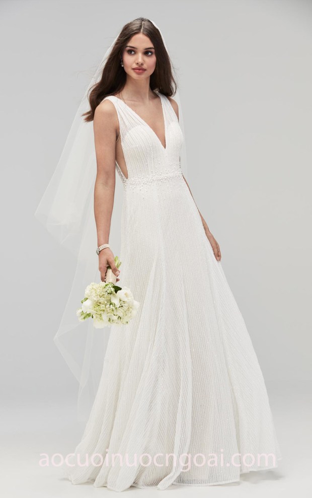 váy cưới dạ tiệc đẹp tp hcm sài gòn áo cưới meera meera đầm dạ tiệc Wtoo by Watter Spring 2018 Enid