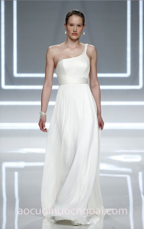 xưởng may áo cưới đẹp tp hcm sài gòn meera meera fashion concept váy cưới lệch vai Rosa Clara