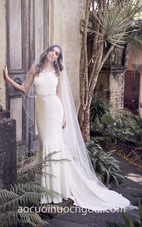 xưởng may áo cưới đẹp tp hcm sài gòn meera meera fashion concept váy cưới đuôi cá Anna Campbell 2018 Wanderlust Rebekah