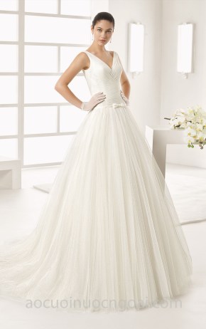 may váy cưới đẹp tp hcm sài gòn áo cưới meera meera fashion concept váy cưới công chúa hạ eo xếp li ROSA CLARÁ TWO 2017_OLIVER