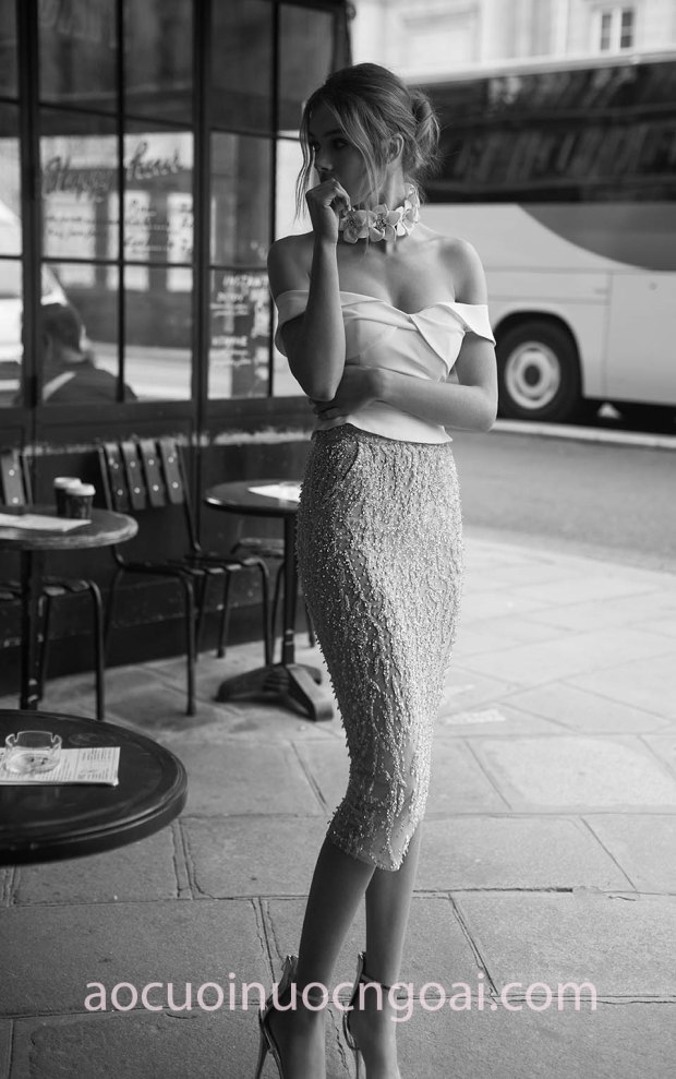 váy cưới ngắn đẹp Inbal Dror Bridal 2018 xưởng may áo cưới cao cấp tp hcm sài gòn meera meera bridal