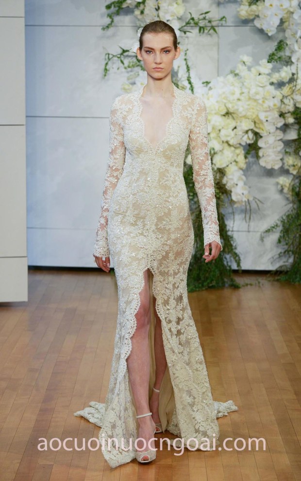 áo cưới đuôi cá đẹp monique lhuillier spring 2018 may váy cưới đẹp sài gòn meera meera fashion concept