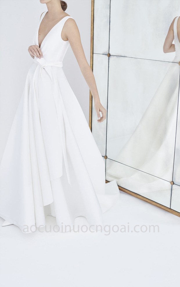 may áo cưới đẹp tp hcm sài gòn meera meera fashion concept váy cưới công chúa satin CHNY_BridalF18_Look11