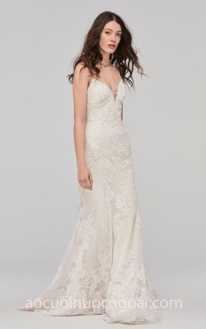 váy cưới đuôi cá thêu ren Willowby by Watters Brisa may áo cưới đẹp meera meera bridal