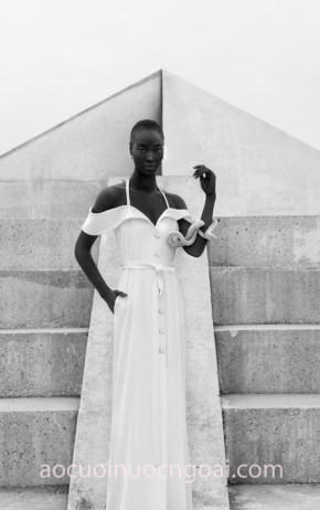 xưởng may áo cưới cao cấp meera meera fashion concept váy cưới trễ vai Alon Livné 2018 Eden NOMI