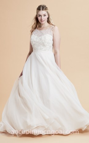 xưởng may áo cưới đẹp tp hcm sài gòn meera meera fashion concept váy cưới cho cô dâu mập Anne Barge Curve Couture BW PEONY