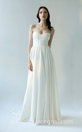 xưởng may áo cưới đẹp tp hcm sài gòn meera meera fashion concept váy cưới cúp ngực Leanne Marshall Spring 2019 Noémi_5