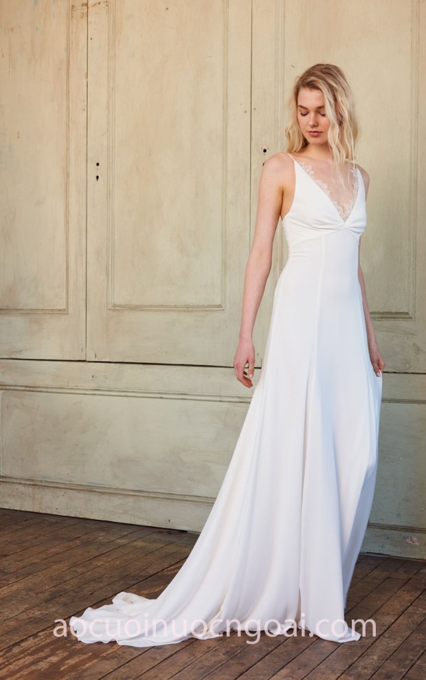 xưởng may áo cưới đẹp tp hcm sài gòn meera meera fashion concept váy cưới dạ tiệc lụa Christos Spring 2018 Albany