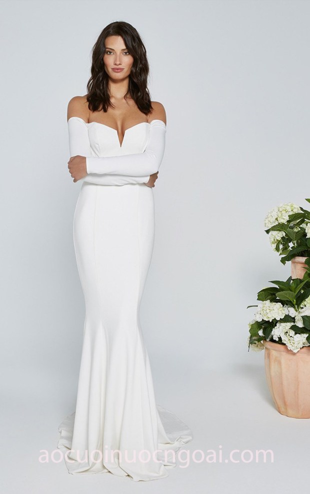 xưởng may áo cưới đẹp tp hcm sài gòn meera meera fashion concept váy đuôi cá trễ vai Katie May NJ FW 2018 KENNEDY_2