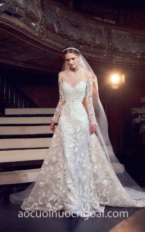 áo cướ đẹp lộng lẫy Elie-Saab-FW18-Bridal-06 may áo cưới đẹp sài gòn tp hcm meera meera fashion concept