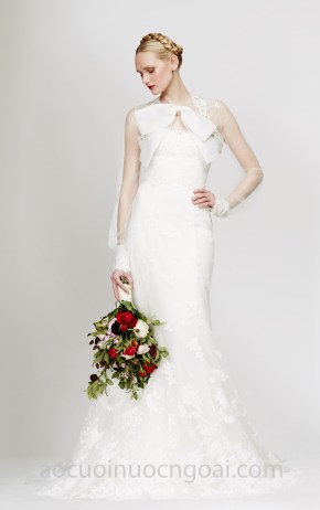 áo cưới đuôi cá đẹp tp hcm sài gòn meera meera fashion concept Honor Bridal 2018 Agnes bow