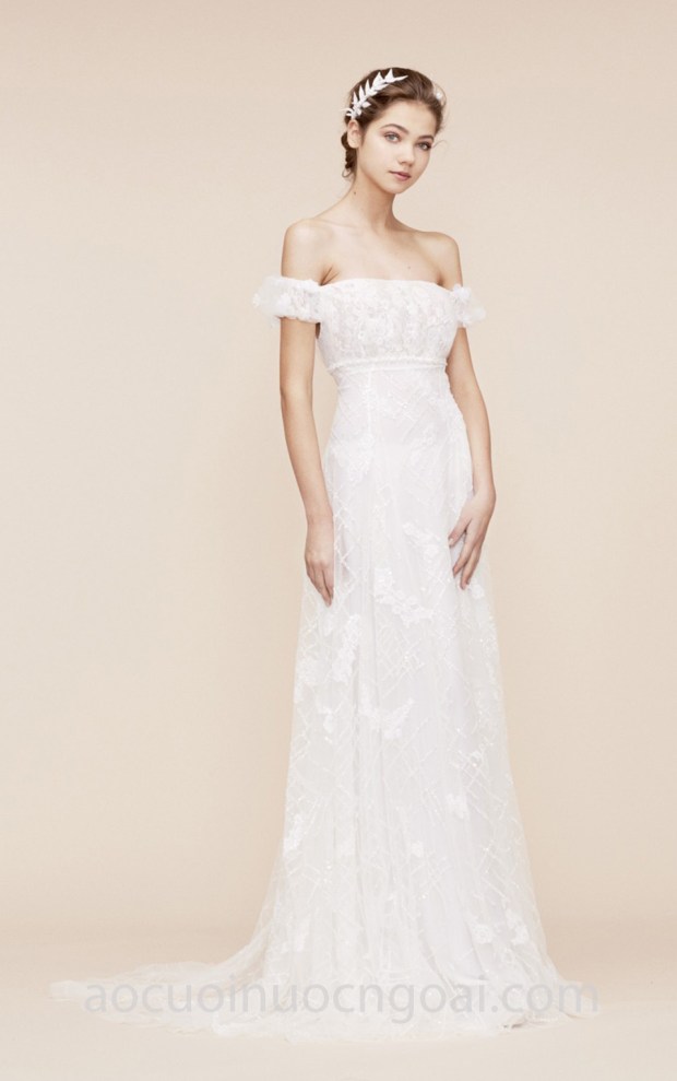 áo cưới trễ vai GEORGES-HOBEIKA-BRIDAL-AW-18 MESSINA may áo cưới đẹp tp hcm sài gòn meera meera bridal