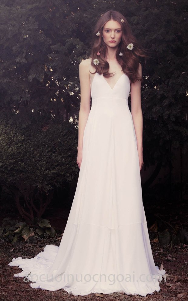 may áo cưới đẹp tp hcm sài gòn meera meera bridal váy cưới đơn giản Honor Bridal Fall 2018 Look 12