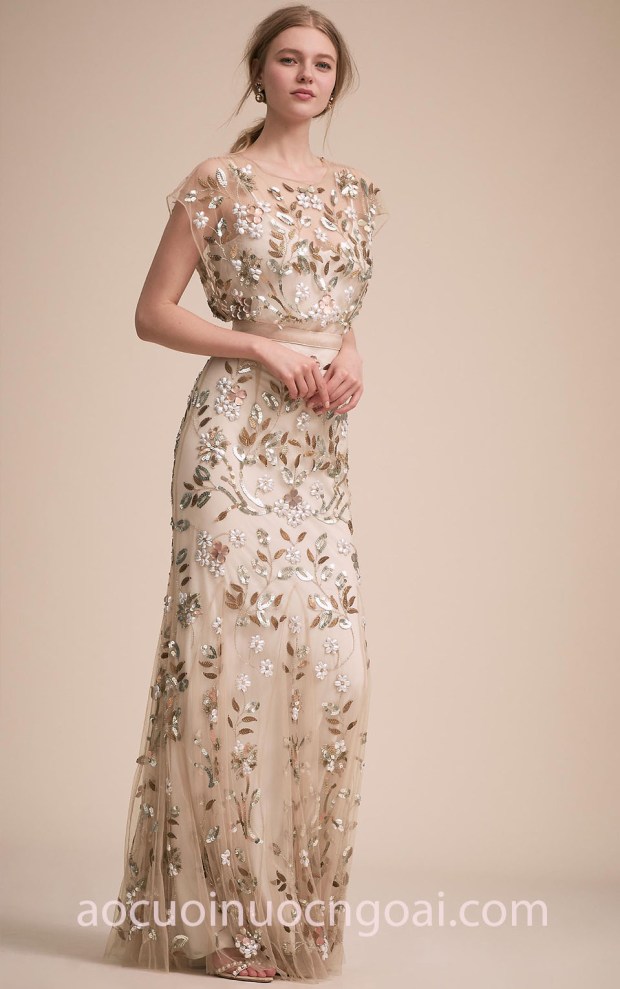 may áo cưới đẹp tp hcm sài gòn meera meera fashion concept váy cưới dạ tiệc BHLDN 2018 Flourishing Vines