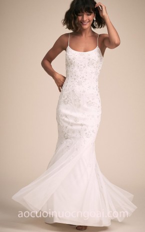 váy cưới đuôi cá BHLDN 2018 Kinney may áo cưới đẹp tp hcm sài gòn meera meera fashion concept