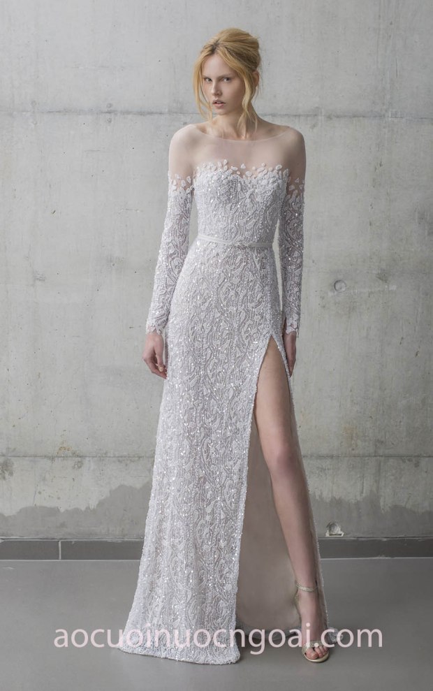 váy cưới xẻ tà Miraz Willinger 2016 Nissa may áo cưới đẹp tp hcm sài gòn meera meera fashion concept