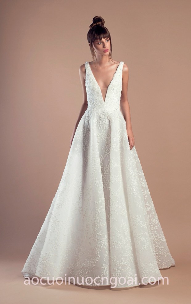 xưởng may áo cưới cao cấp meera meera fashion concept váy cưới công chúa Tony Ward Bridal 2018 Dany