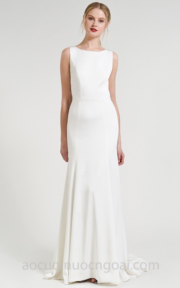 xưởng may áo cưới cao cấp meera meera fashion concept váy cưới đơn giản Jenny Yoo Fall 2018 Gwen