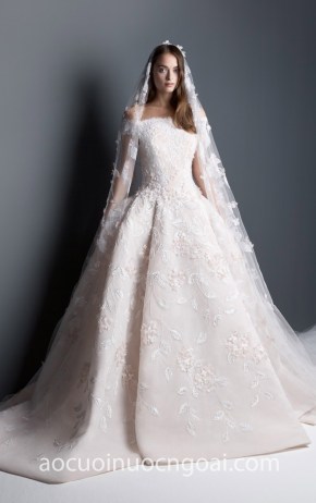 xưởng may áo cưới đẹp tp hcm sài gòn meera meera fashion concept váy cưới công chúa GEORGES HOBEIKA 2017 5