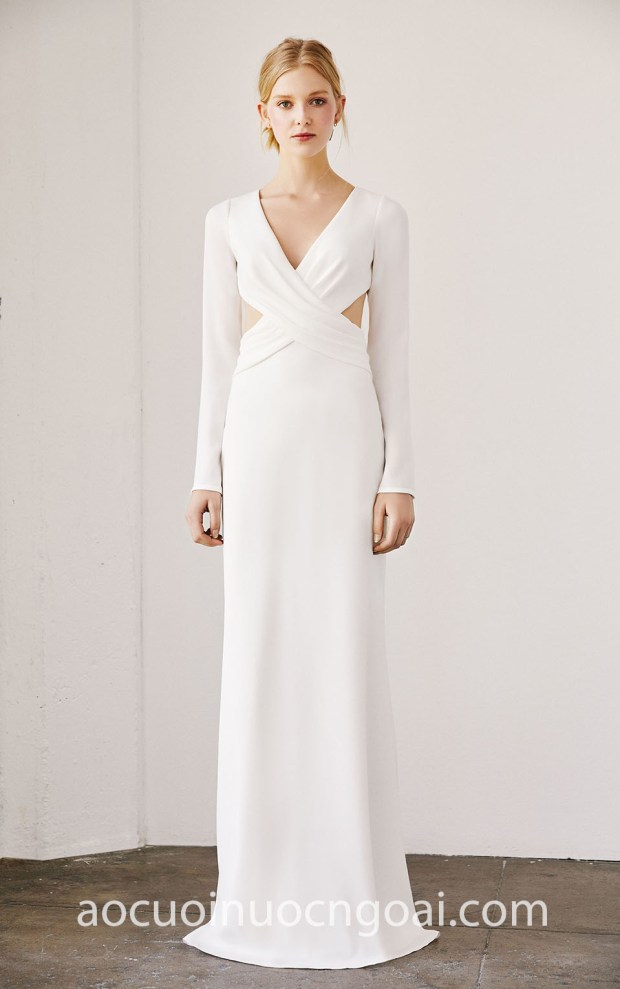 ao cuoi meera meera fashion concept may vay cuoi dep sai gon Tadashi Shoji Bridal Spring 2019-6