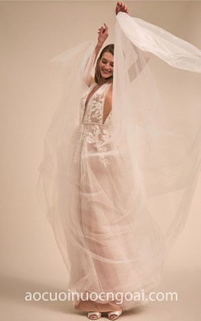 may ao cuoi dep tp hcm sai gon ao cuoi meera meera BHLDN Addison Dress Abilene Gown