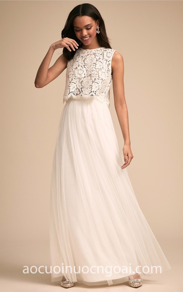 may ao cuoi dep tp hcm sai gon meera meera bridal BHLDN Bridal 2018 Cleo Top