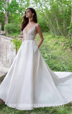 may ao cuoi dep tp hcm sai gon meera meera fashion concept vay cuoi cong chua Lazaro Bridal Fall 2018 Rufina