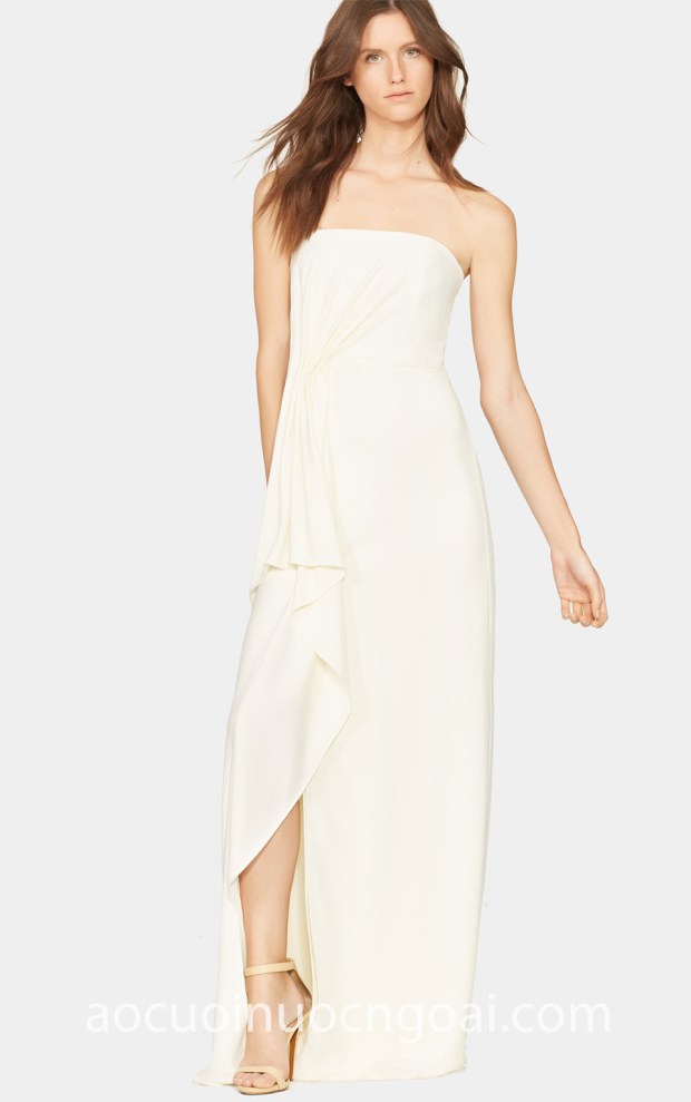 may ao cuoi sieu dep tp hcm meera meera bridal dam cuoi Halston 2018 Drape