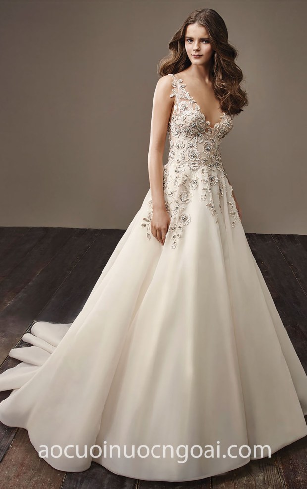 meera meera bridal may ao cuoi cong chua dep Badgley Mischka 2018 Brooke meera meera fashion concept