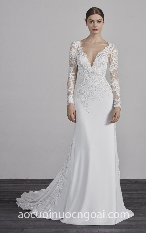 Pronovias 2018 ENAM may ao cuoi dep sai gon vay cuoi meera meera bridal