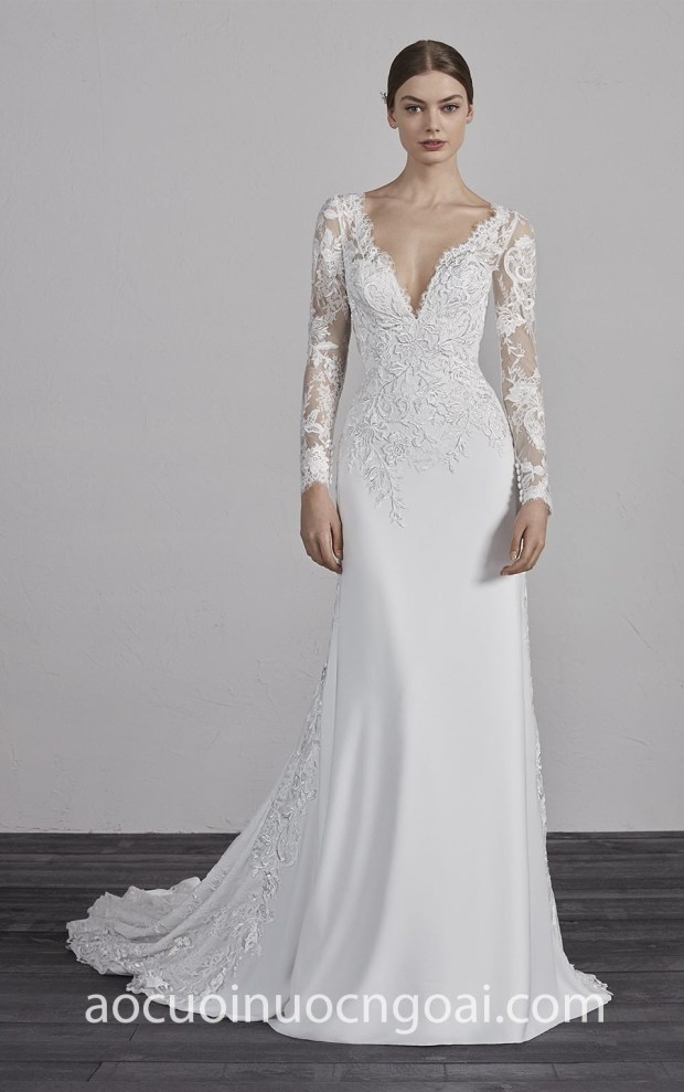 Pronovias 2018 ENAM may ao cuoi dep tp hcm sai gon vay cuoi meera meera fashion concept