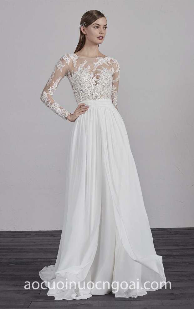 xuong may ao cuoi cao cap tp hcm sai gon meera meera fashion concept Pronovias 2018 ESPECIAL