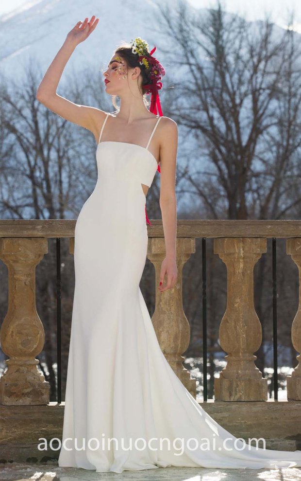 xuong may ao cuoi dep tp hcm sai gon meera meera fashion concept Willowby by Watters Spring 2019 Anemone