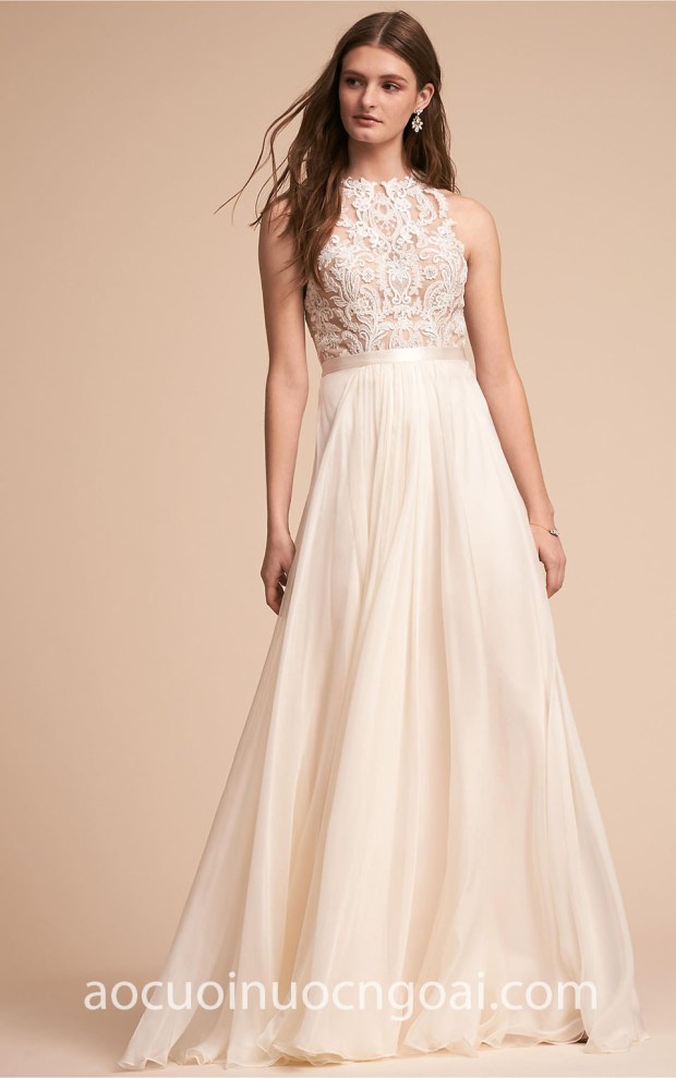 ao cuoi meera meera bridal may ao cuoi dep tp hcm BHLDN Bridal Summer 2018 Norah Top